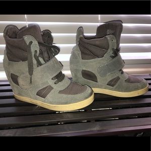 Nine West sneaker wedges